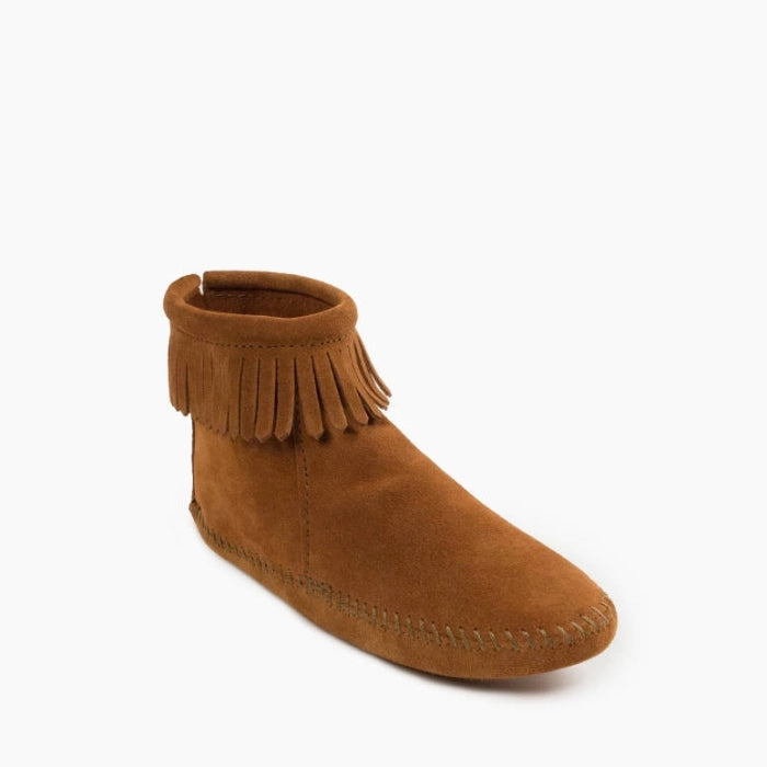 Pre Order Minnetonka BACK ZIP BOOT SOFTSOLE