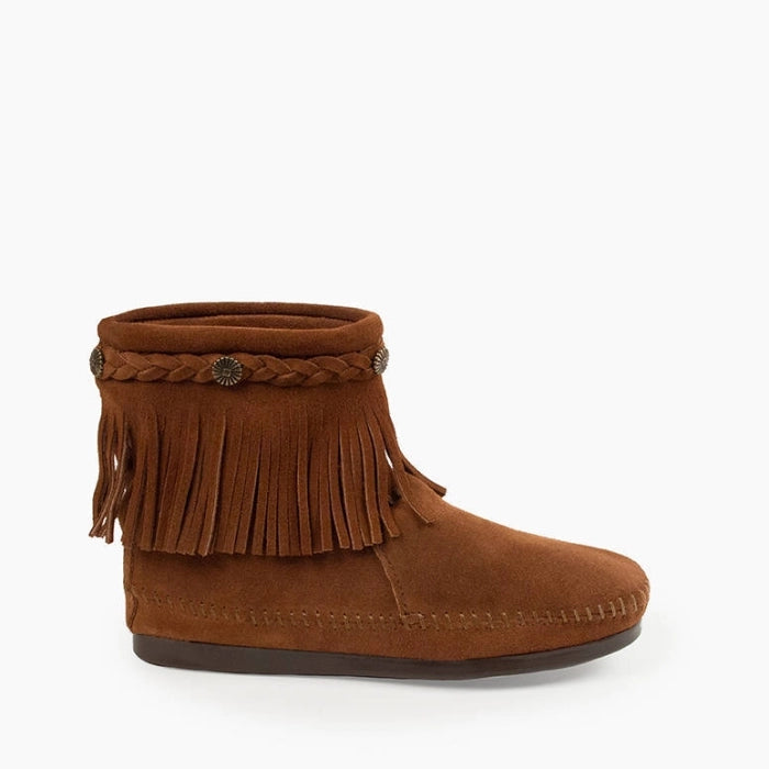 Pre Order Minnetonka HIGH TOP BACK ZIP BOOT for women