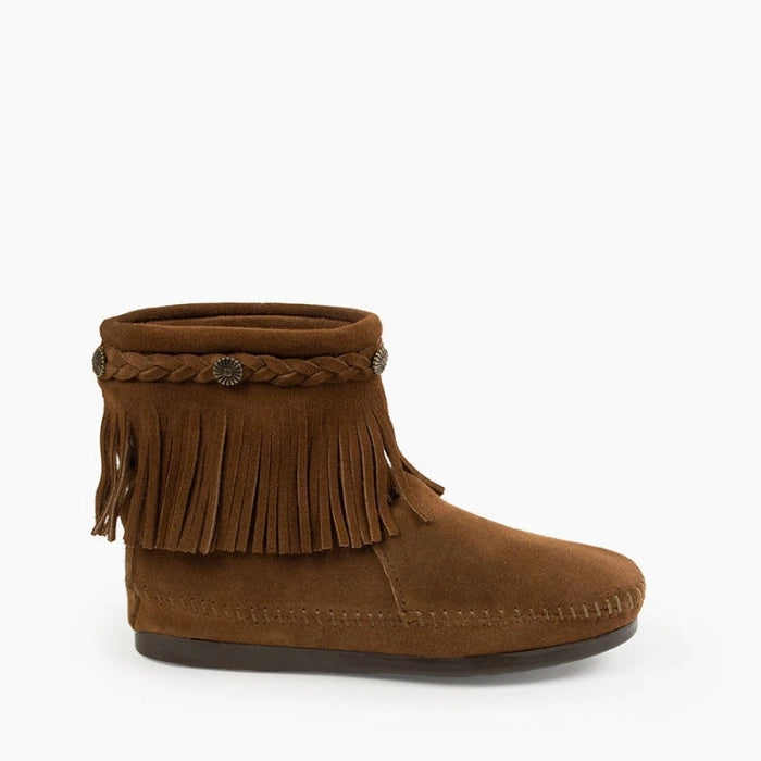 Pre Order Minnetonka HIGH TOP BACK ZIP BOOT for women