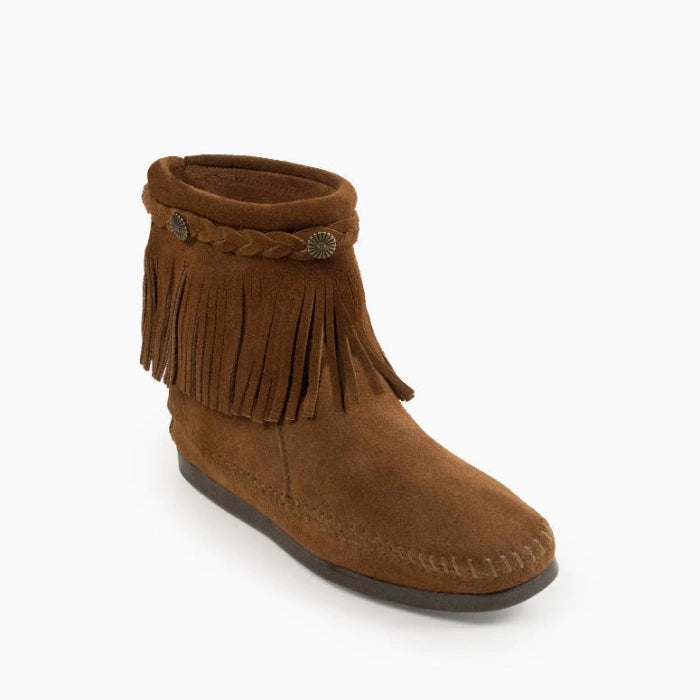 Pre Order Minnetonka HIGH TOP BACK ZIP BOOT