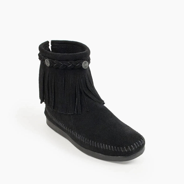 Pre Order Minnetonka HIGH TOP BACK ZIP BOOT