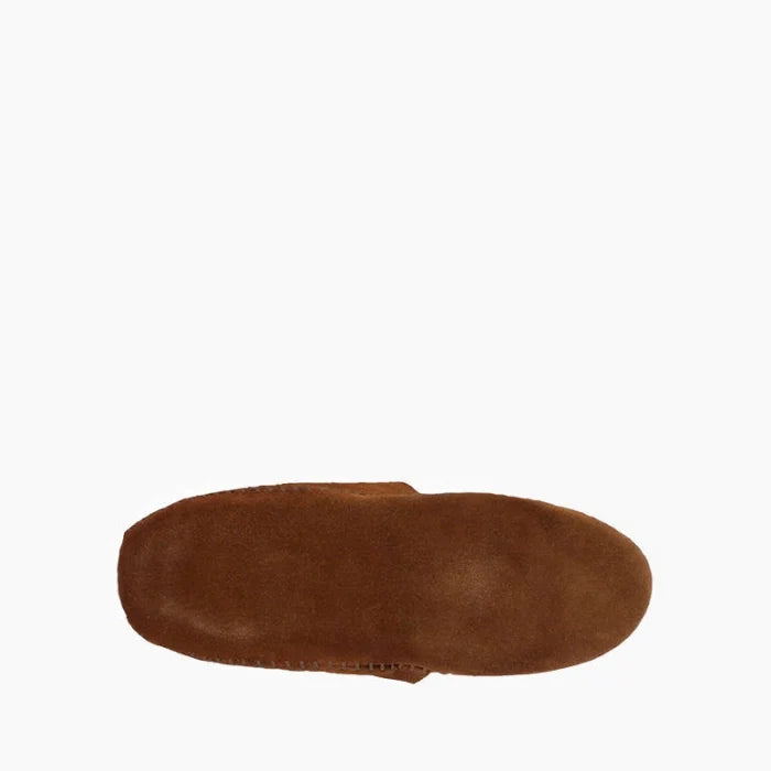 IN SHOP Minnetonka Classic Fringe Boot for women with soft suede upper and flexible softsole or durable hardsole options