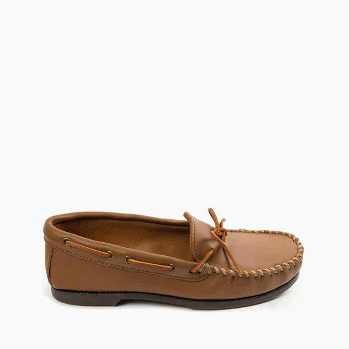 Minnetonka Mens CAMP MOC Dusty Brown