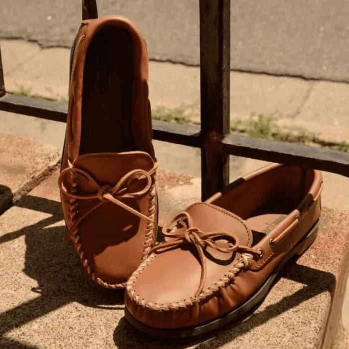 Minnetonka Mens CAMP MOC Brown 