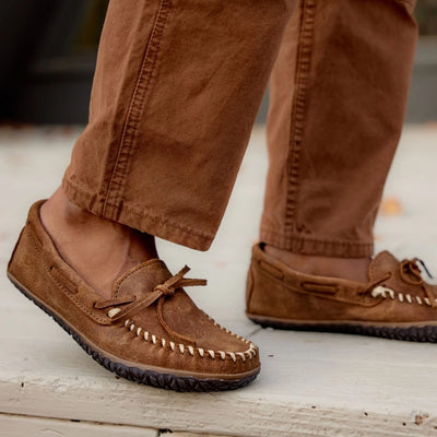 Pre Order Minnetonka MEN’S TIE TREAD SHOES