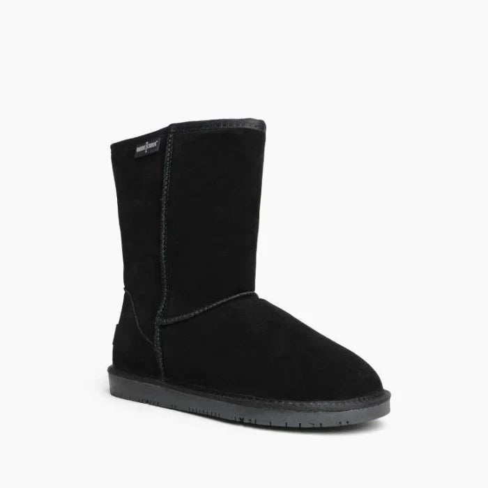 Pre Order Minnetonka OLYMPIA SHOES - cozy sheepskin boots with rubber sole.