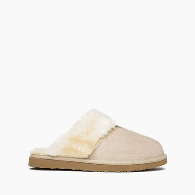 Pre Order Minnetonka Chesney Shoes - Cozy suede slippers with plush pile lining and durable EVA sole.