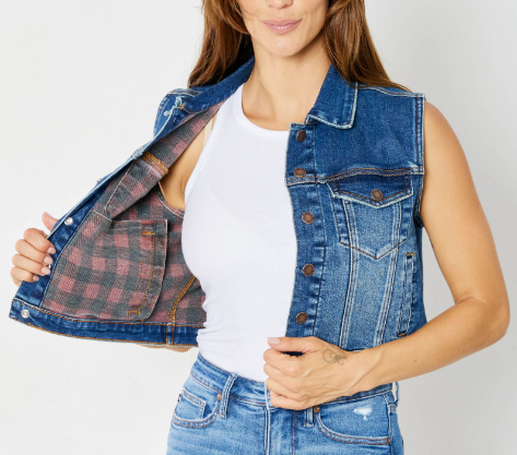 Judy Blue Vest 7852