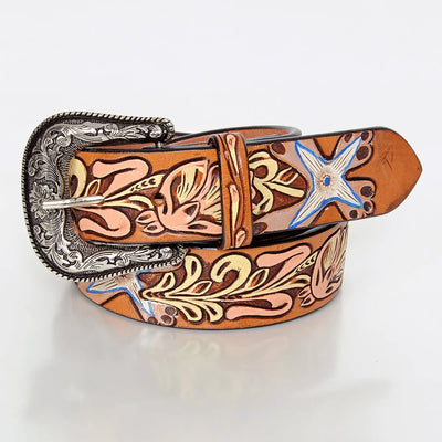 American Darling 32'' Belt ADBLF157-S | Handcrafted Western Leather