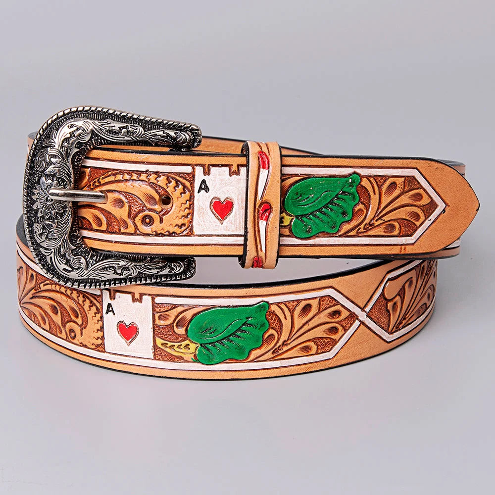 American Darling 32'' Belt ADBLF162-S | Handcrafted Leather Western Belt