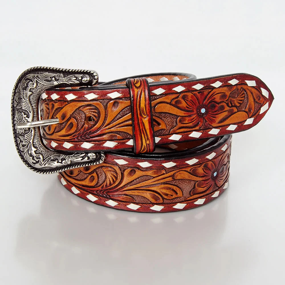 American Darling 32'' Belt ADBLF164-S | Handcrafted Western Leather Belt