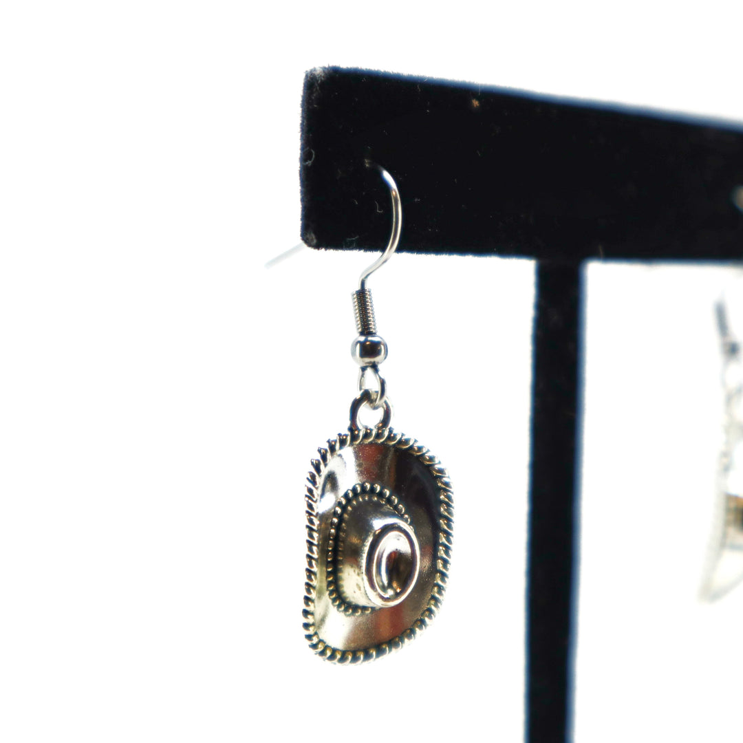 Western Boho Cowboy Hat Earrings vintage rustic boho-chic jewelry accessory