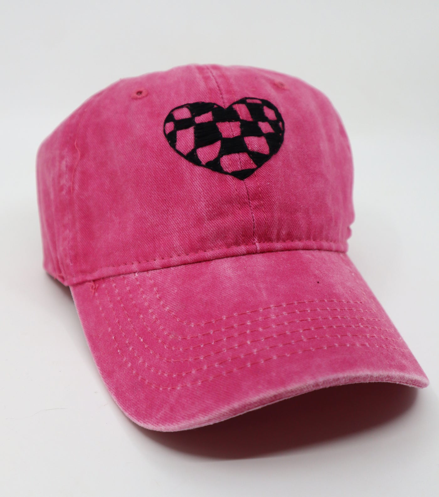 Wild Sour Checkered Heart Hat WSH040