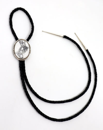 Howlite Bolo Tie PSTPBOLO02