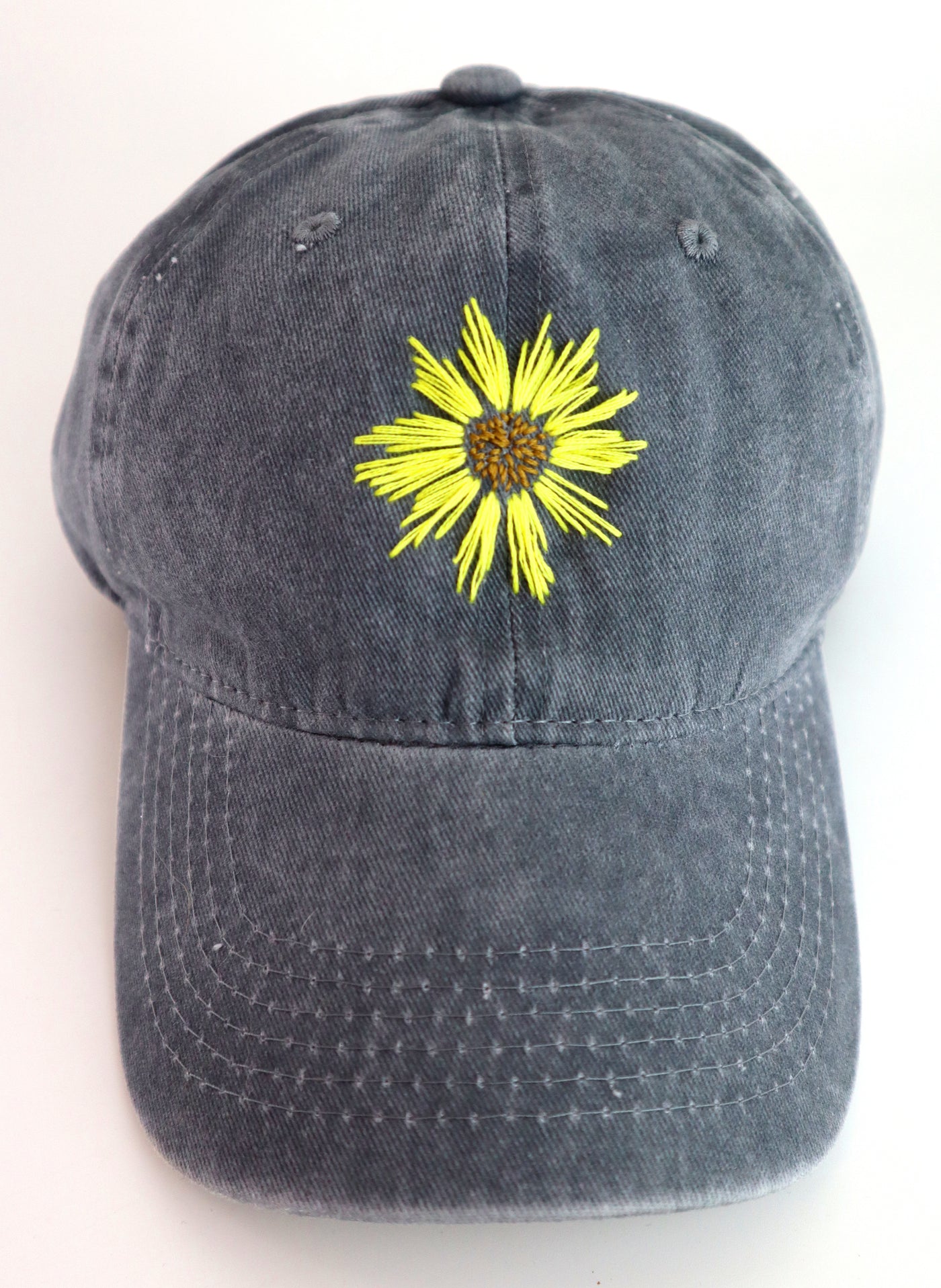 Wild Sour Yellow Flower Hat WSH010Y