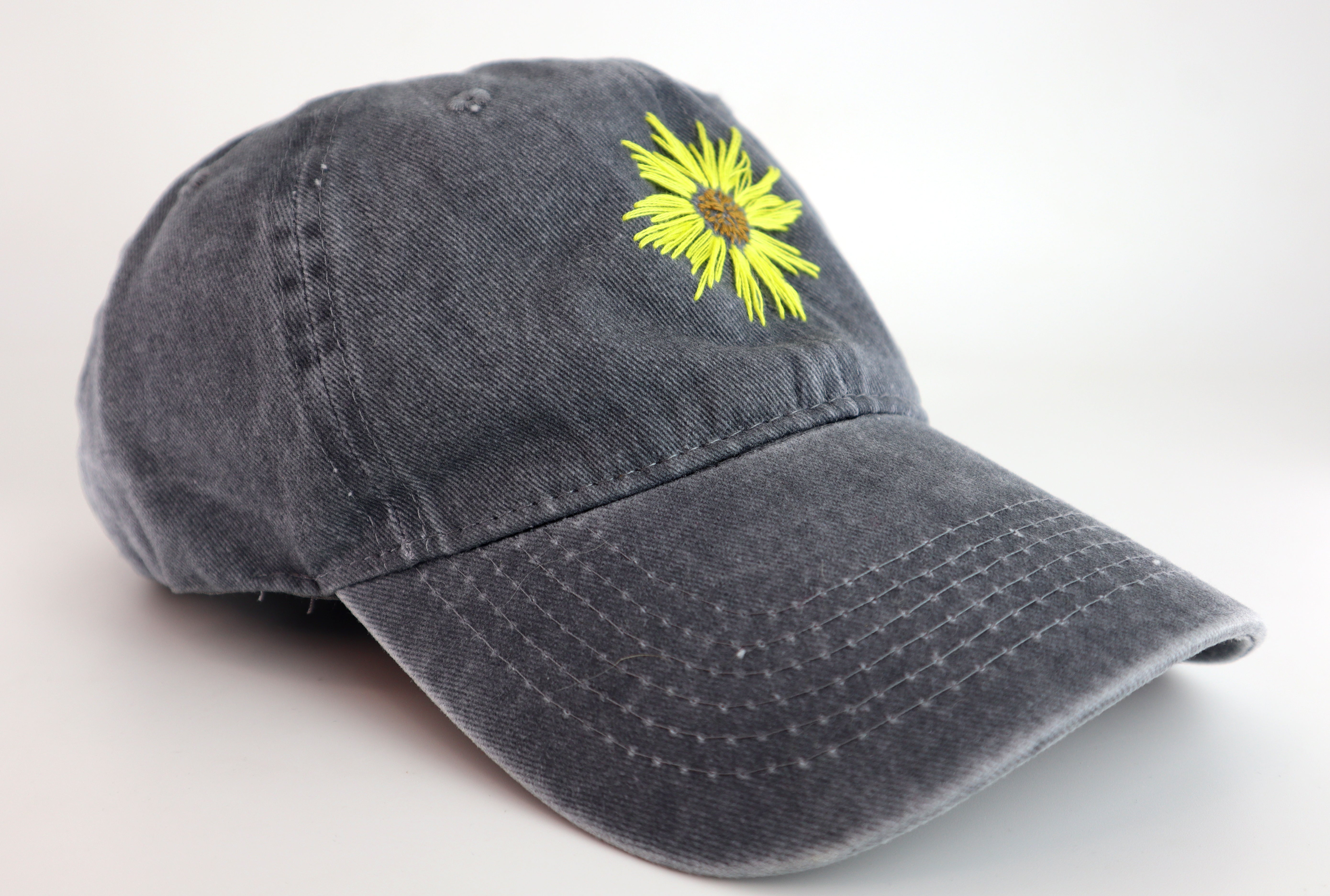 Wild Sour Yellow Flower Hat WSH010Y