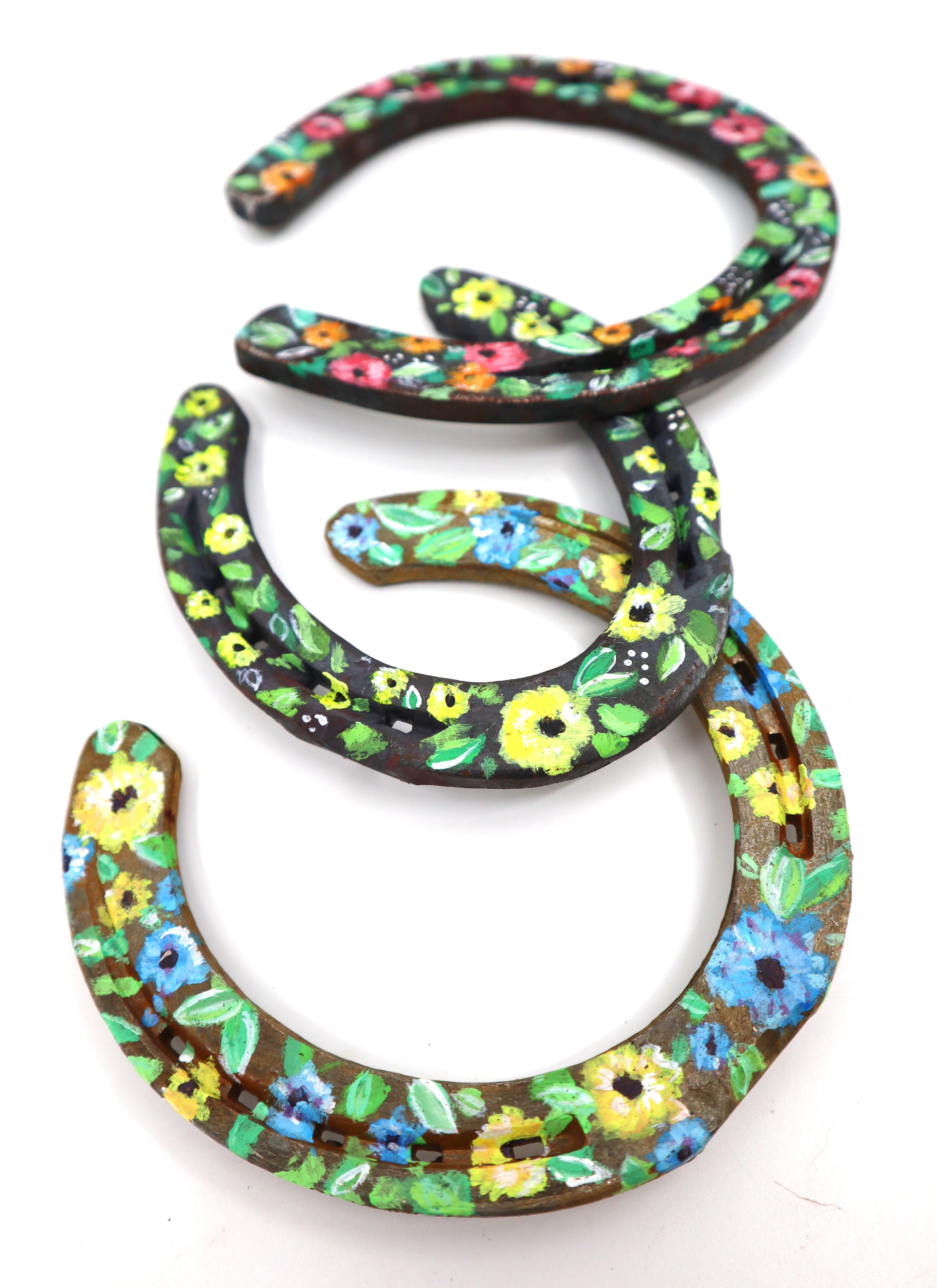 Wild Sour Hand Painted Horse Shoe