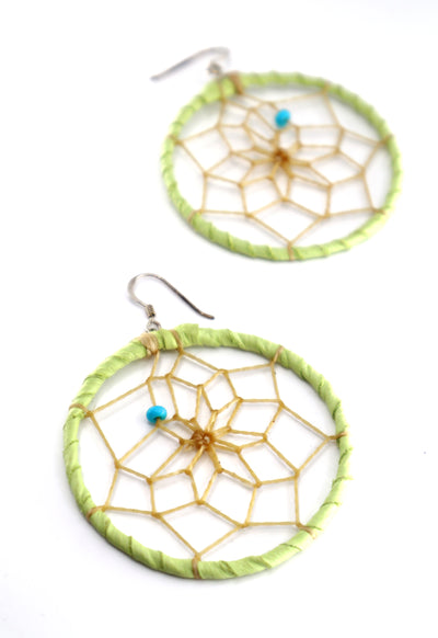 Handmade Dream Catcher Earrings PSTPE19