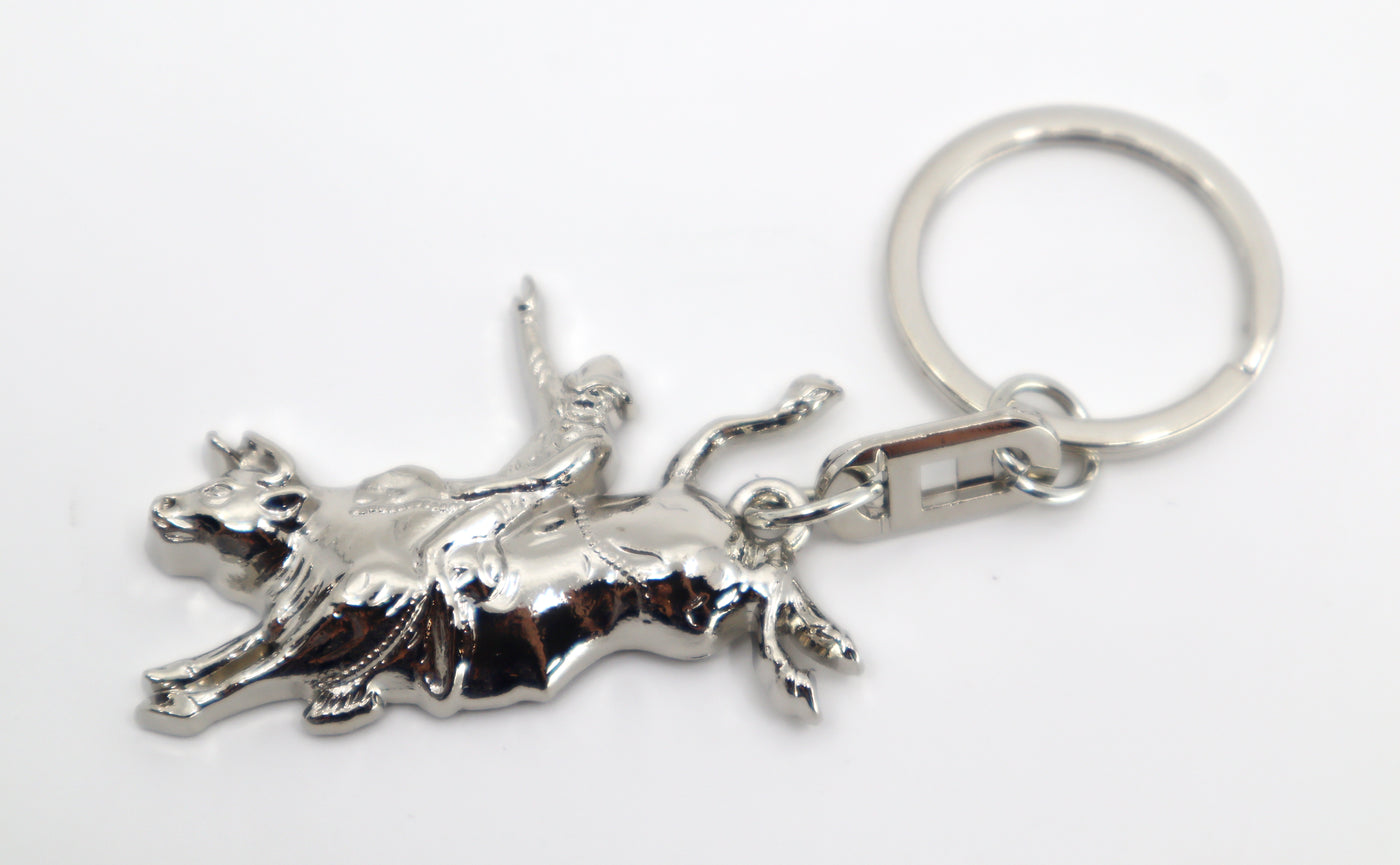 Bull Rider Key Ring PSTPKR10