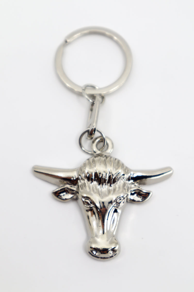 Bull Head Key Ring PSTPKR06