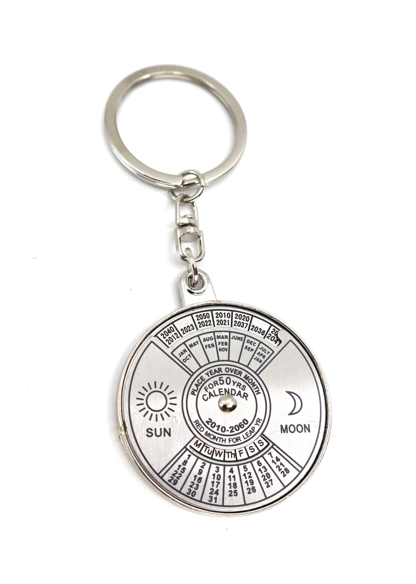 50 Years Perpetual Calendar Keychain