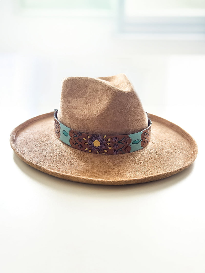 Handmade Leather Hat Band