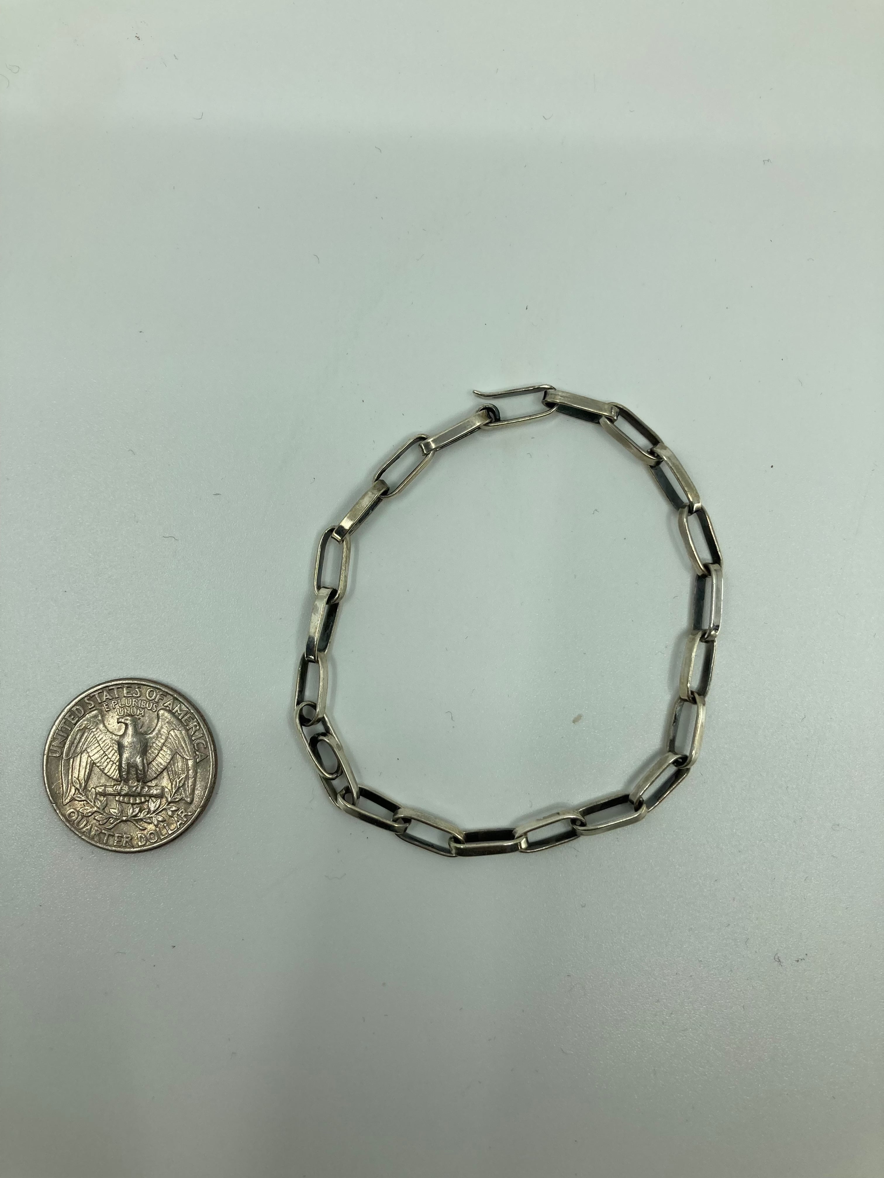 Handmade Sterling Silver Chain Bracelet PSTPB04