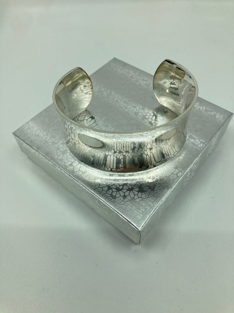 Silver Statement Cuff Bracelet PSTPC12