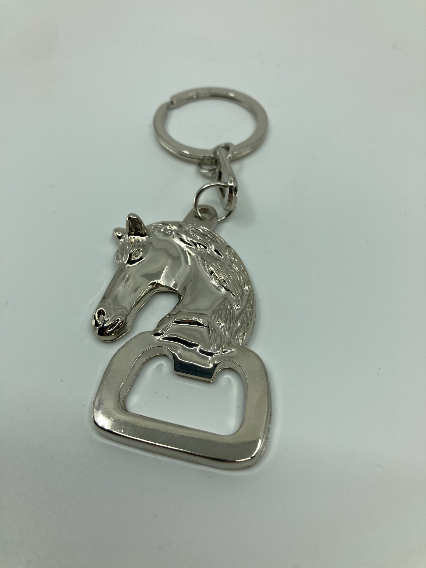 Steel Horse Bottle Opener Key Ring PSTPKR05
