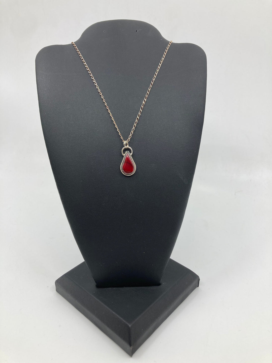 Jasper Teardrop Necklace PSTPN14