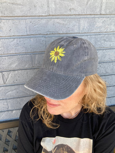 Wild Sour Yellow Flower Hat WSH010Y