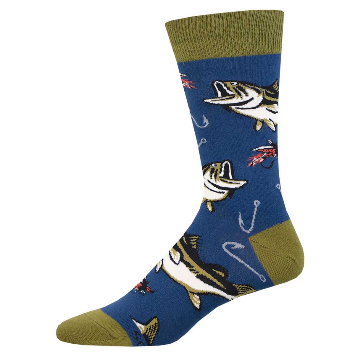 All About The Bass-Men's Socks Smith Crew Socks