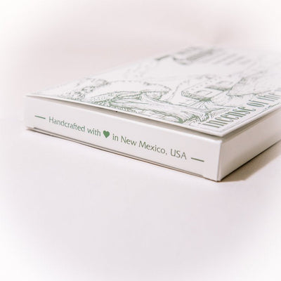 Wood Incense Bricks Sampler with Holders, featuring handcrafted packaging from New Mexico, USA.