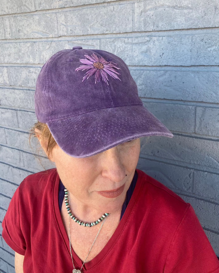 Wild Sour Purple Flower Hat PSTPH010P