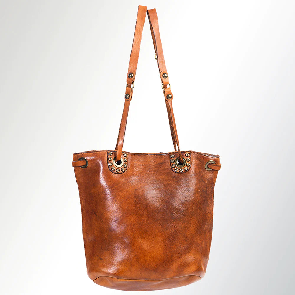 Spaghetti Western Tote Handbag SWC138ATAN