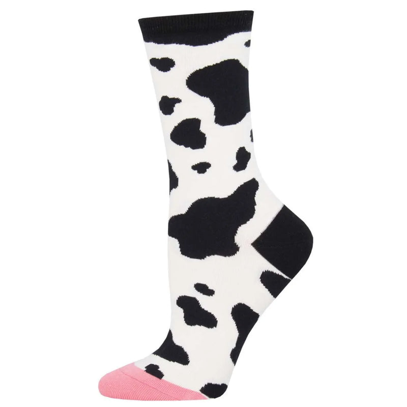Moooo Socks Cow themed