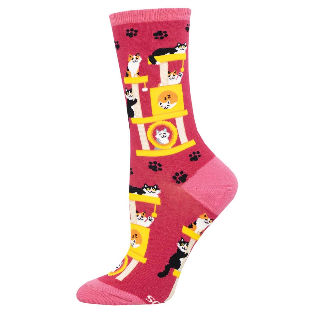 Cool Cats Club- Socks Smith Crew Socks