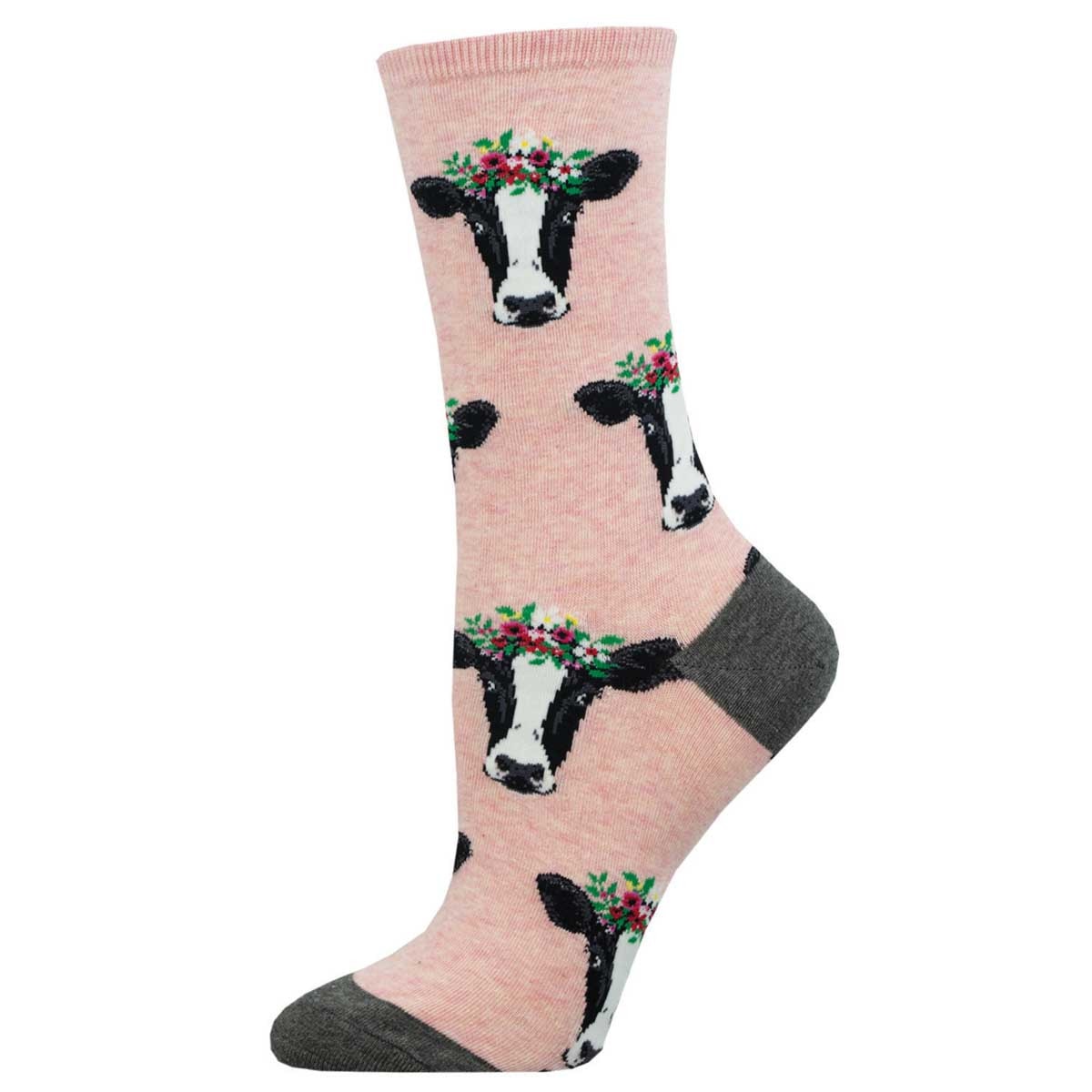 Wow Cow- Socks Smith Crew Socks