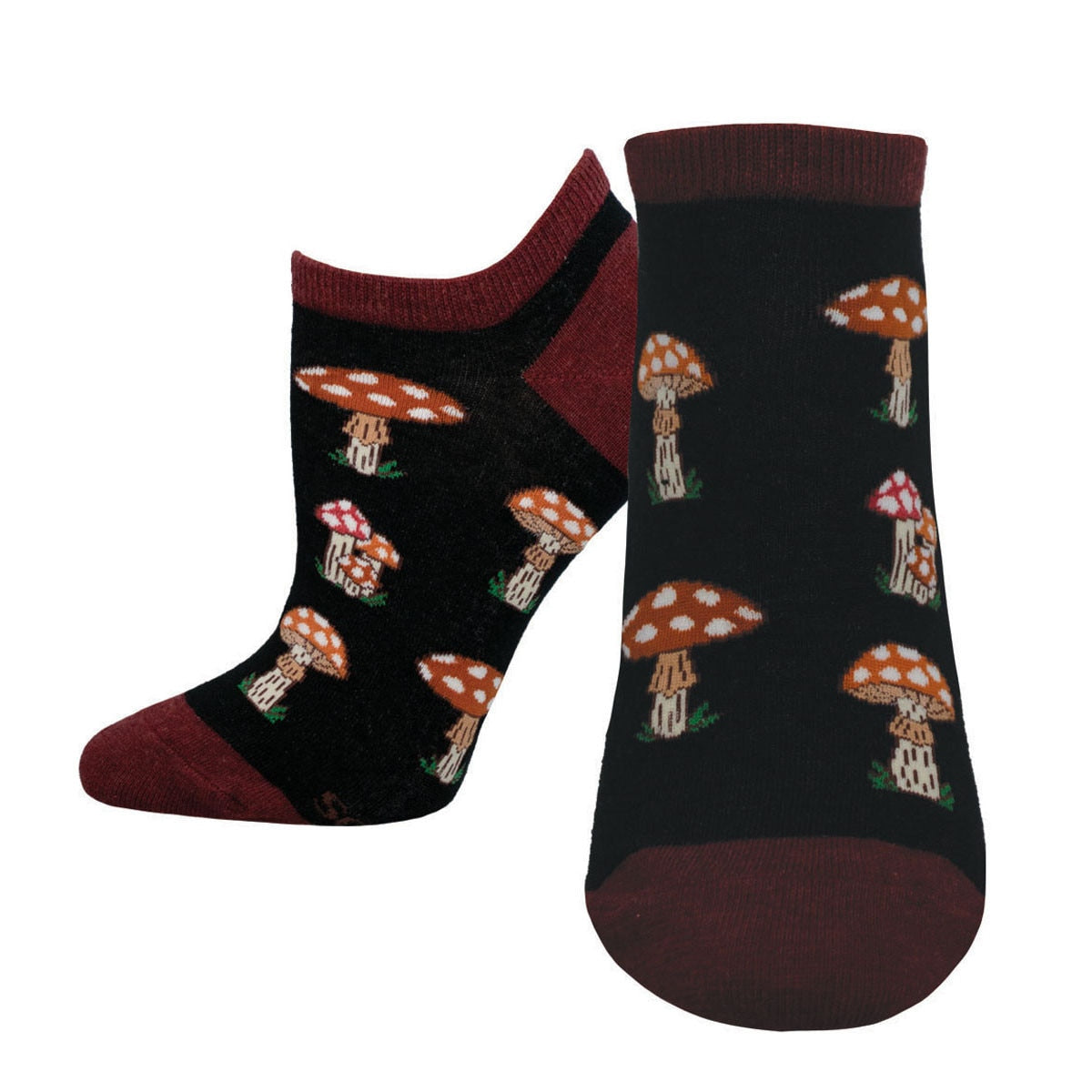 Digging The Mushrooms-Socks Smith Shorty Socks