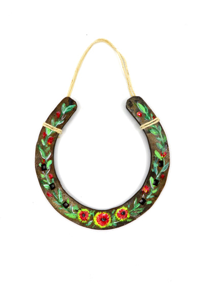 Wild Sour Hand Painted Horse Shoe