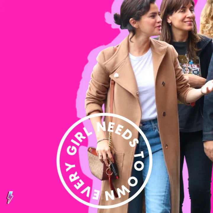 Metallic Pink Studded Pepper Spray 