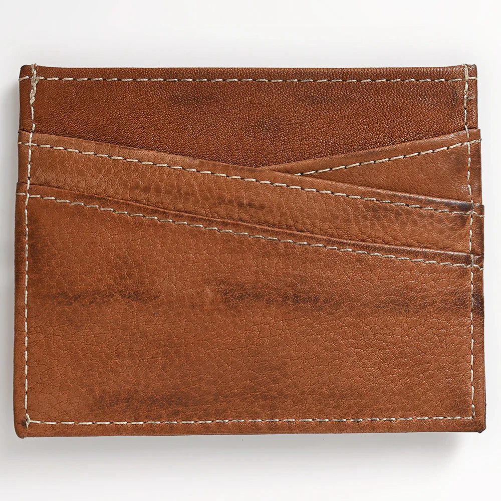 American Darling Card-holder ADCCM102L in brown leather.