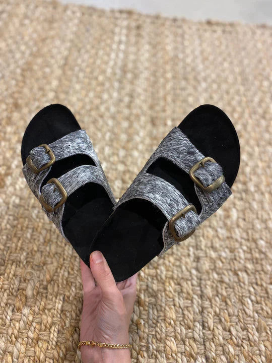 Boots Nicole Strap Cowhair Sandal