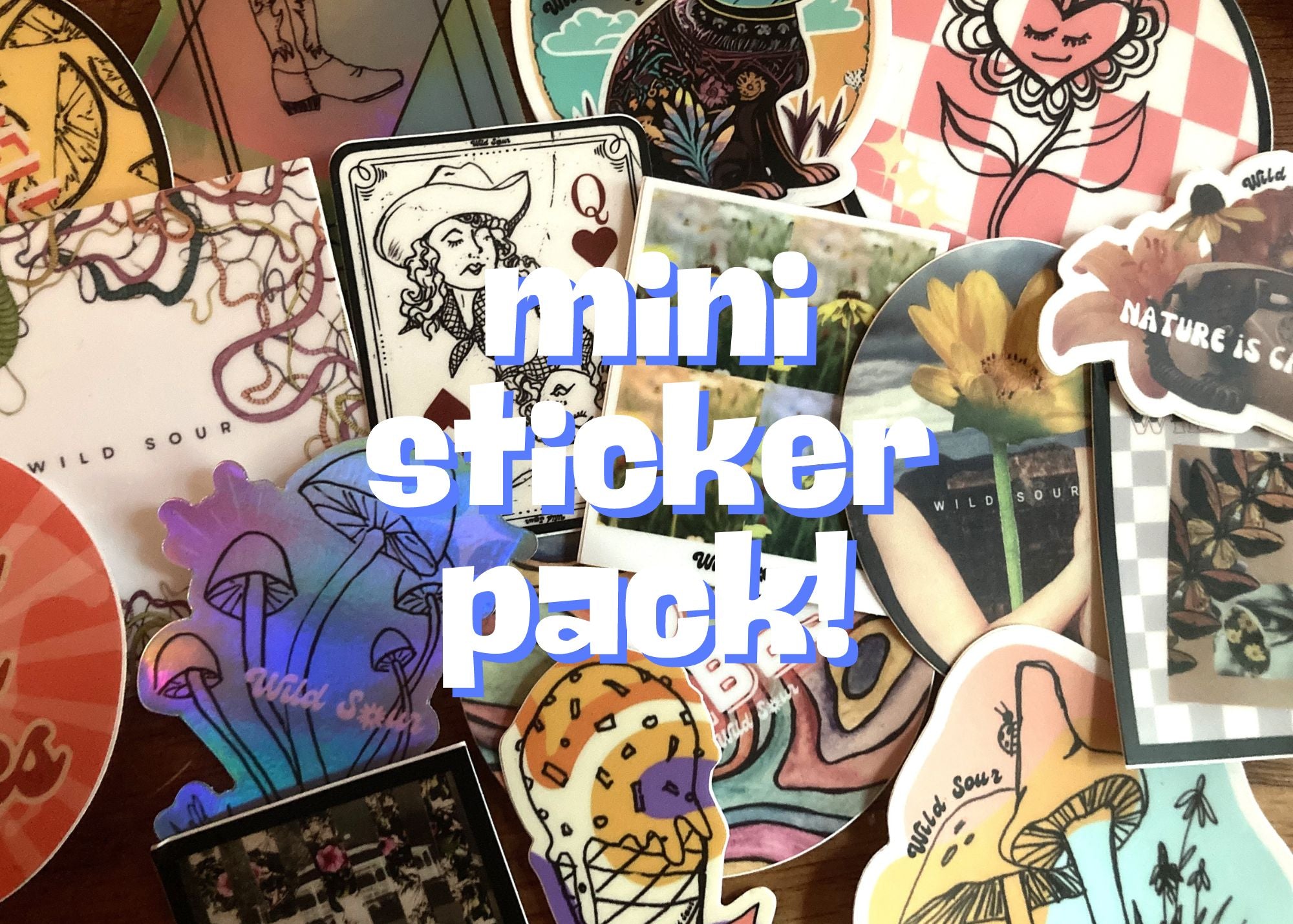 Wild Sour Sticker Mini Pack