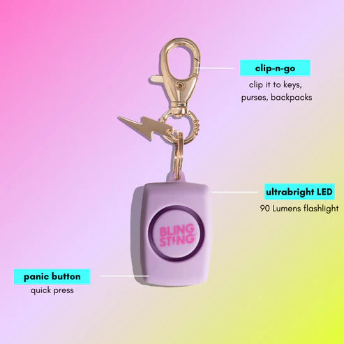 Mini Personal Alarm | Lavender
