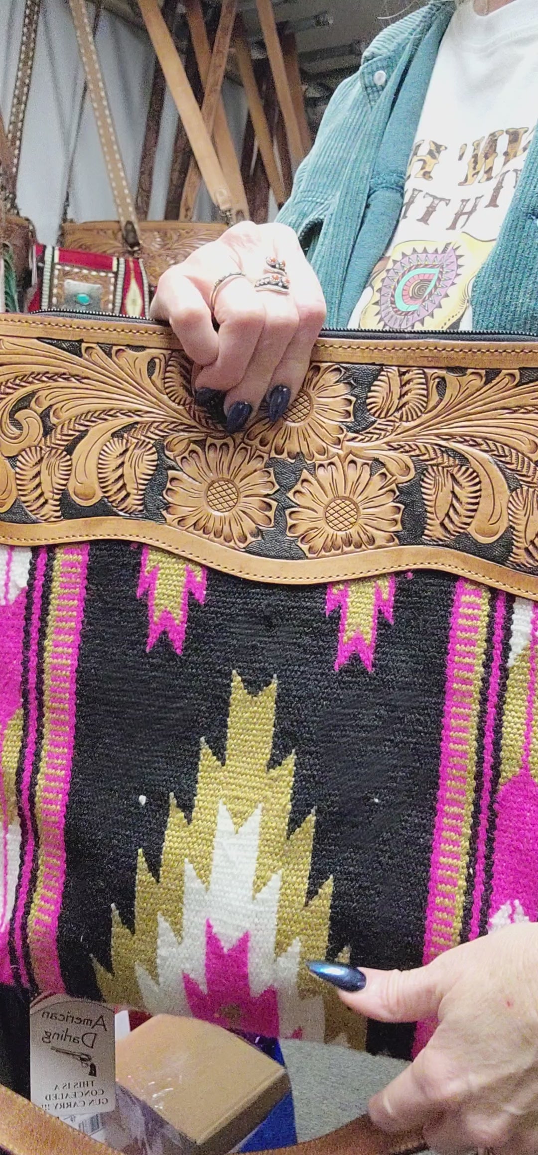 American Darling Crossbody Messenger Bag ADBGZ228