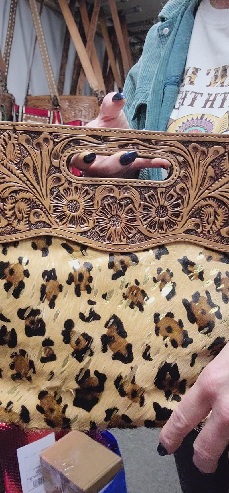 American Darling Clutch Handbag ADBGS146CHEGO