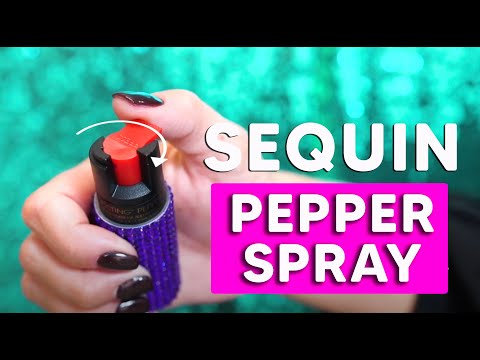 Metallic Millenial Pink Pepper Spray | Bling Sting