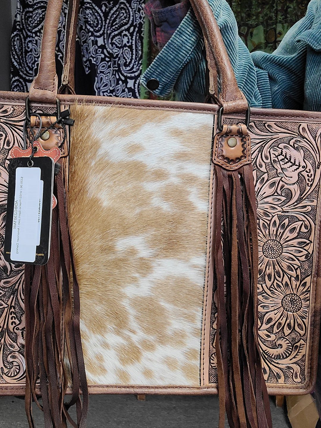 American Darling ADBG230TAW tote bag handcrafted with unique design