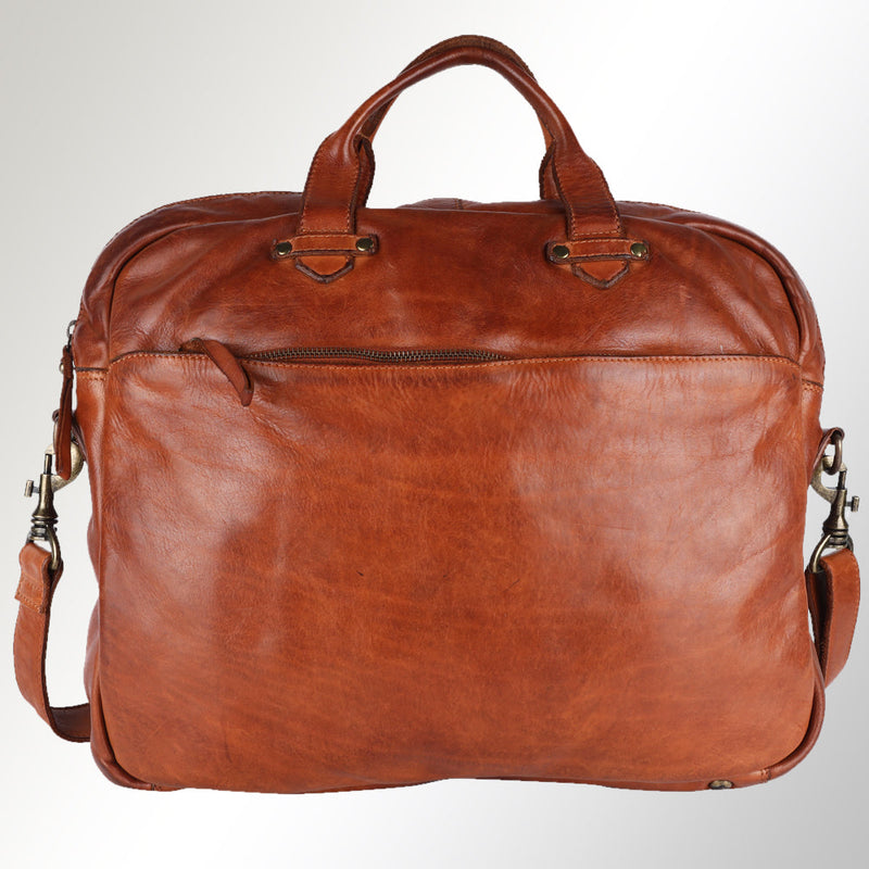Spaghetti Western Briefcase SWC415TAN